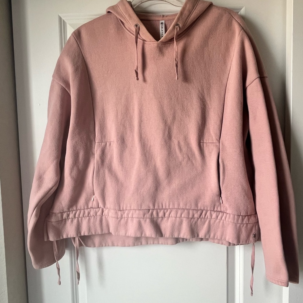 Pink Fabletics Cropped Hoodie